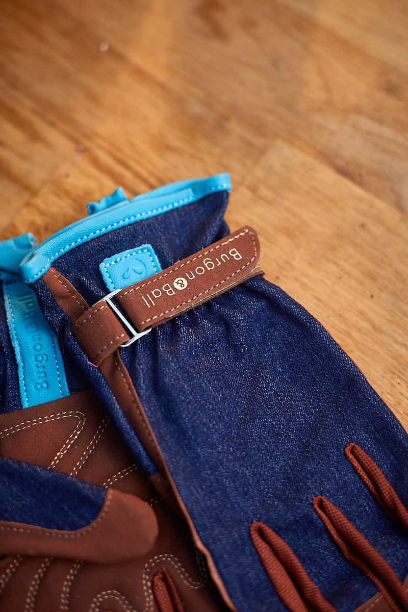 Burgon & Ball Havehandske - Love The Glove Denim